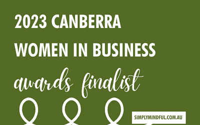 2023 Canberra Women in Business Awards finalist